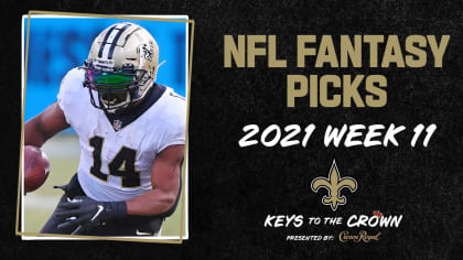 best fantasy football picks week 11