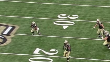 Flashback: Brees to Shockey for the Super Bowl XLIV TD