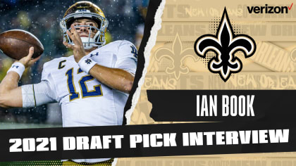 Saints rookie QB Ian Book aims to seize 'unbelievable opportunity