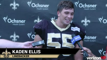 Saints linebacker Kaden Ellis out for season