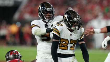 New Orleans, United States. 08th Nov, 2022. New Orleans Saints cornerback  Alontae Taylor (27) tackles Baltimore Ravens quarterback Lamar Jackson (8)  at the Caesars Superdome in New Orleans on Thursday, November 7, 2022.  Photo by AJ Sisco/UPI