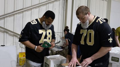 New Orleans Saints rookie tackle Trevor Penning taking small steps toward  eventual goal