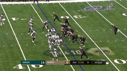 Nick Foles Throws Interception Through Alshon Jeffery's Hands As Saints  Beat Eagles