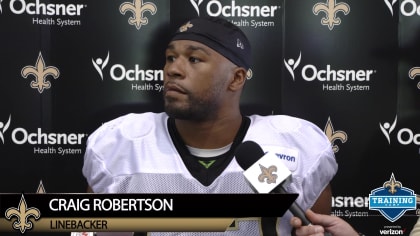 Saints Re-Sign Special Teams Captain Craig Robertson - Canal Street  Chronicles