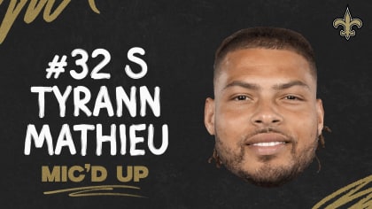 Who gave new Saints DB Tyrann Mathieu his 'Honey Badger' nickname at LSU?, Saints