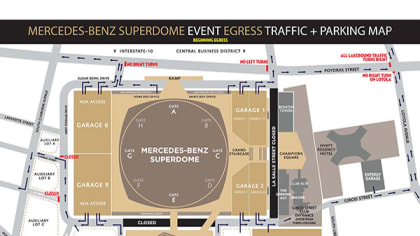 Saints Parking: Your Guide to Caesars Superdome Parking