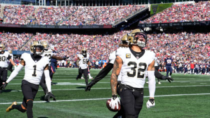 Photos: Saints unveil new black helmet for 2022 NFL season