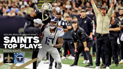 Saints vs Titans Game Highlights - NFL Week 1 - Sep. 10, 2023