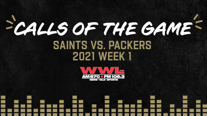 Packers vs. Saints Calls of the Game