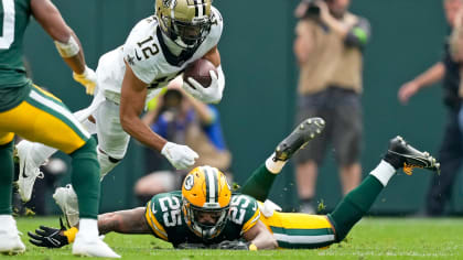 NFL Week 4: Saints QB Derek Carr dots Rashid Shaheed for 11-yard catch