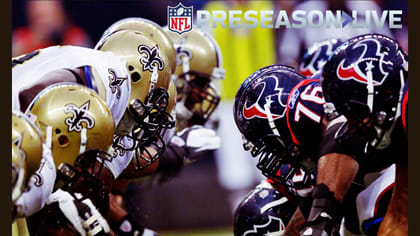 NFL preseason: How to watch today's Houston Texans vs. New Orleans Saints  game - CBS News