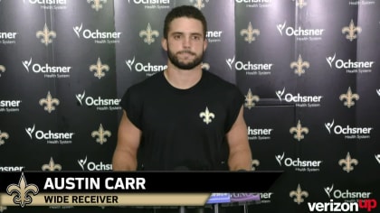 WR Austin Carr's eventful offseason ends in re-signing with New Orleans  Saints - Sports Illustrated New Orleans Saints News, Analysis and More