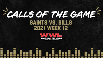 Saints vs. Raiders Calls of the Game