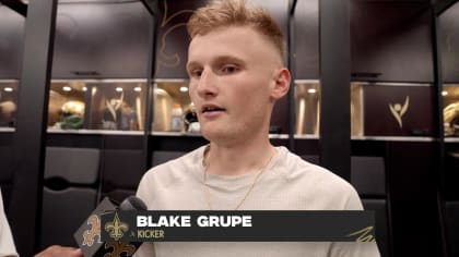 New Orleans Saints kicker Blake Grupe's 46-yard FG sails wide