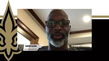 BRPROUD  Saints DBs Coach Aaron Glenn interviews for Jets head