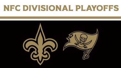 Divisional Round Schedule: Buccaneers play at the Saints Sunday