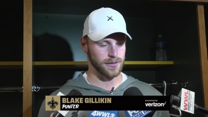 Saints punter Blake Gillikin unleashes 81-yard punt