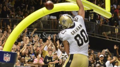 New Orleans Saints Jimmy Graham wants NFL to change TD dunk rule - Sports  Illustrated