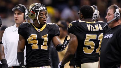 Super Bowl-winning New Orleans Saints players conquering media, too