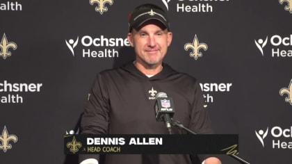 Coach Dennis Allen talks Titans game ahead of Week 1 vs. Tennessee