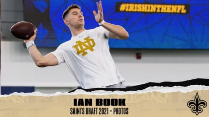 Ian Book selected in fourth-round of NFL Draft by New Orleans Saints