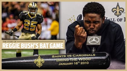 Video: Reggie Bush leads Superdome in Who Dat chant before Saints playoff  game