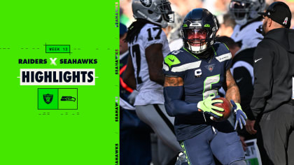 Seahawks vs Raiders Game Center  Seattle Seahawks –