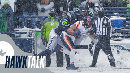 Week 16 photos: Chicago Bears beat Seattle Seahawks 25-24 in a snowy game