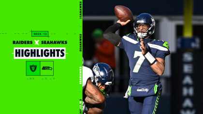 2022 Week 12: Seahawks vs. Raiders Recap