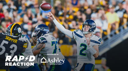 Acrisure Stadium. 13th Aug, 2022. George Pickens #14 during the Pittsburgh  Steelers vs Seattle Seahawks game in Pittsburgh, PA at Acrisure Stadium.  Jason Pohuski/CSM/Alamy Live News Stock Photo - Alamy