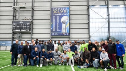 Seahawks pound Panthers, with 2013 champions watching, in throwback  performance - The Athletic