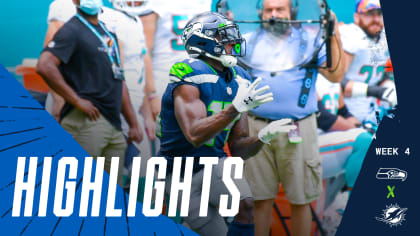 Seahawks vs. Dolphins Week 4 Highlights