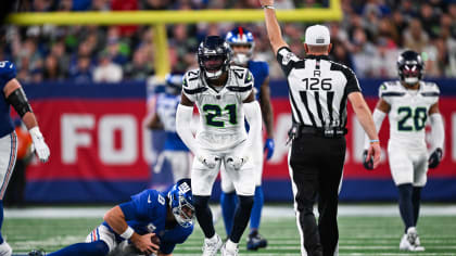 Seahawks Tre Brown, Michael Jackson, Devon Witherspoon vie