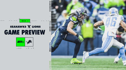 2022 Week 4: Seahawks at Lions Game Preview