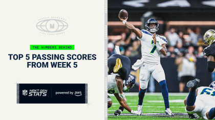 Next Gen Stats: Top 5 Passing Scores From Week 5