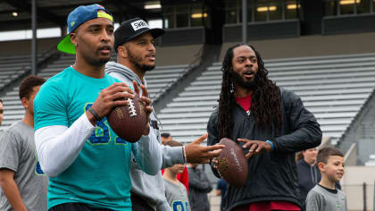 Doug Baldwin, Richard Sherman, Jermaine Kearse way back when  Seahawks  players, Seattle seahawks football, Seattle sports