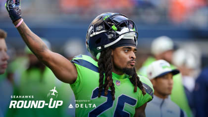 Seattle Seahawks safety Ryan Neal (26) during an NFL football game against  the Denver Broncos, Monday, Sept. 12, 2022, in Seattle, WA. The Seahawks  defeated the Bears 17-16. (AP Photo/Ben VanHouten Stock Photo - Alamy