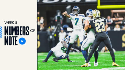 Notes from New Orleans Saints, Seattle Seahawks game