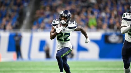 Seattle Seahawks cornerback Tre Brown (22) walks on the field