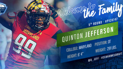 NFL Draft 2016: Maryland football DL Quinton Jefferson drafted in 5th  round, 147th overall by Seahawks - Testudo Times