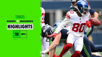 New York Giants vs. Seattle Seahawks highlights