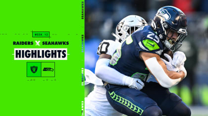 Seattle Seahawks Highlights vs. Las Vegas Raiders