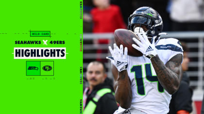 Seahawks vs 49ers Fantasy Football Worksheet, Wild Card Round