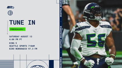 Seattle Seahawks vs Pittsburgh Steelers - August 13, 2022