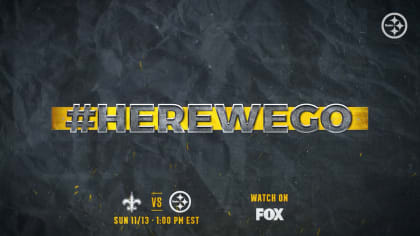 WATCH: #HereWeGo - Steelers vs. Saints Week 10