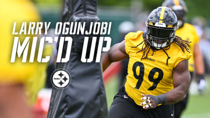 WATCH: Ogunjobi mic'd up during minicamp