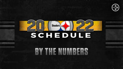 By the Numbers: A look at the Steelers' 2022 opponents