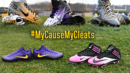 Vikings Crucial Catch Shoes Unite Staff in Fight Against Cancer