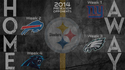 Official: Preseason opponents, weeks set