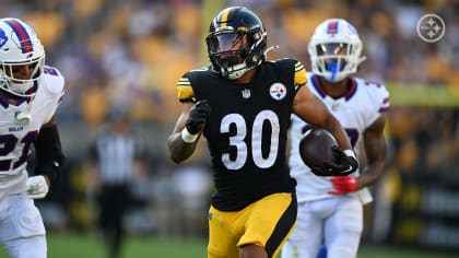 LOOK: Steelers reveal Franco Harris' jersey display prior to preseason game  vs. Bills 